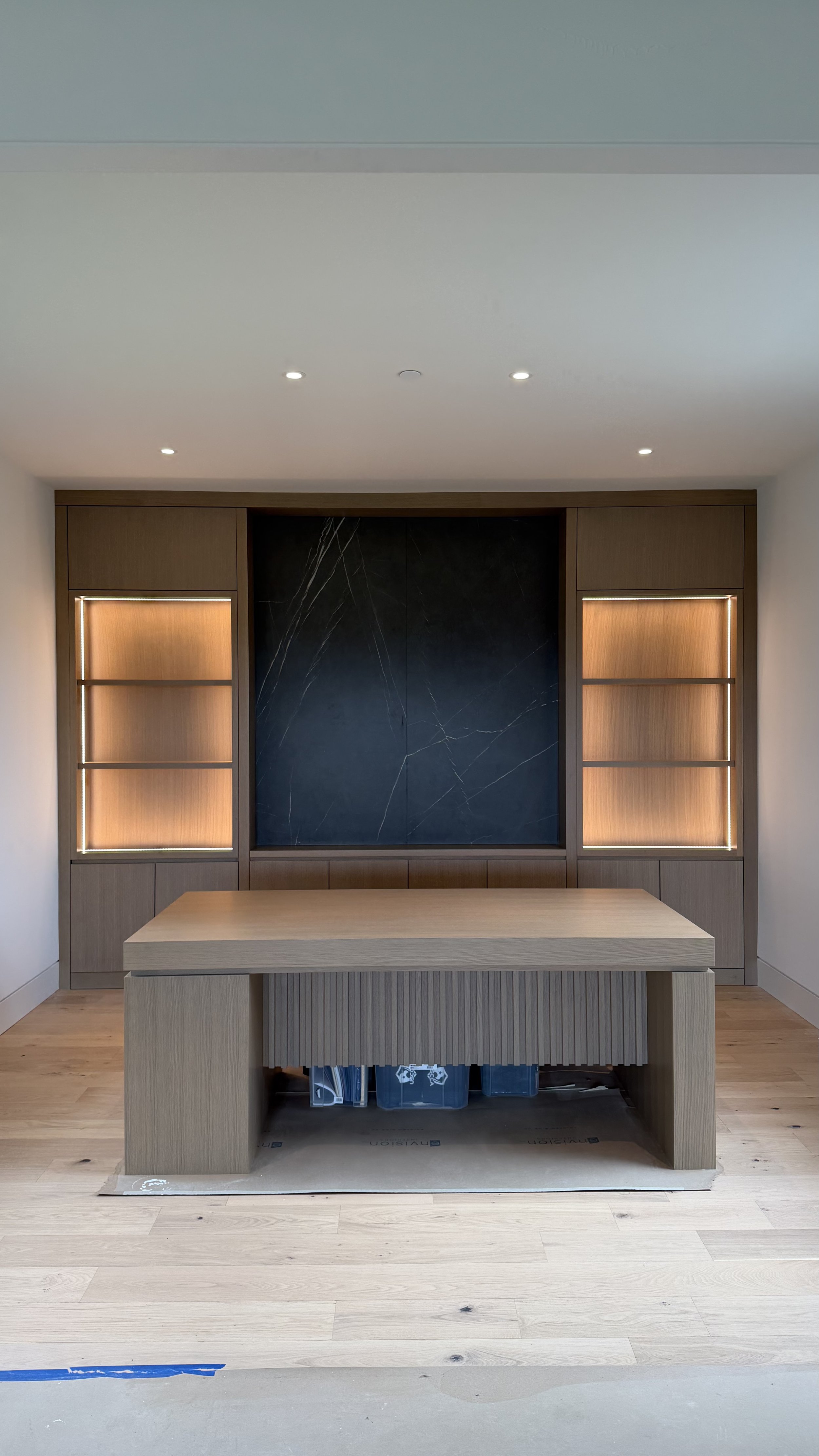 Porcelain Office Wall