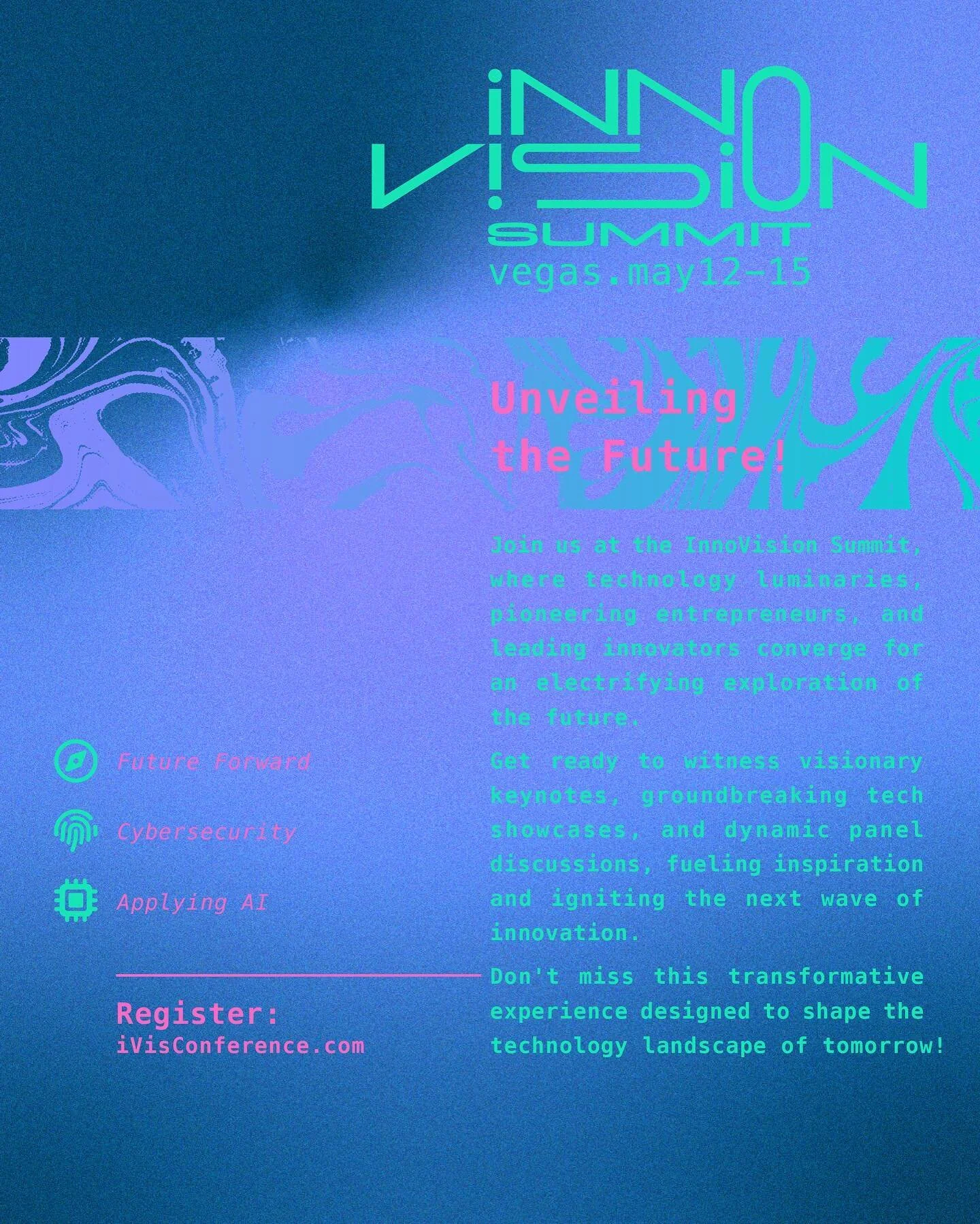 Typography and layout exploration for InnoVision Summit. 
It&rsquo;s interesting to me how these concept brands do seem to take on their own personalities. Super excited to be digging into these for another month or so.

Next week I&rsquo;ll be reall