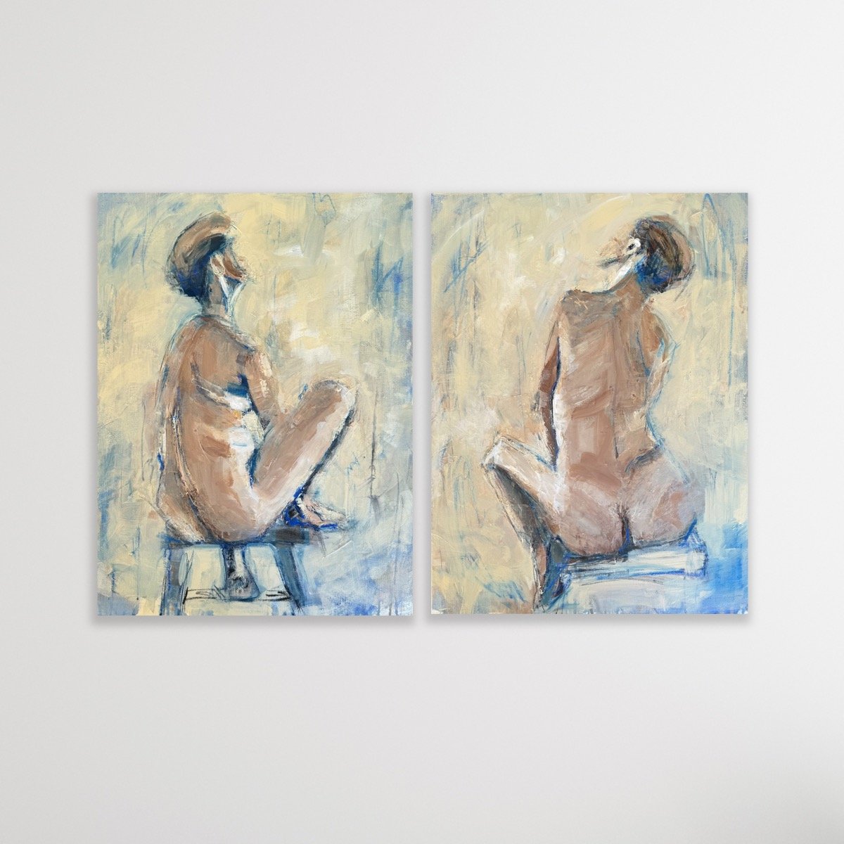 Figure - Diptych