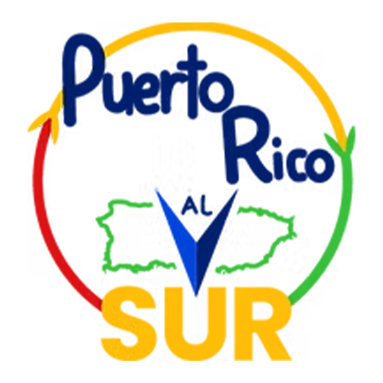 Colorful logo with the words "PICK A TACO & SUR" and arrows pointing to a taco in the center.