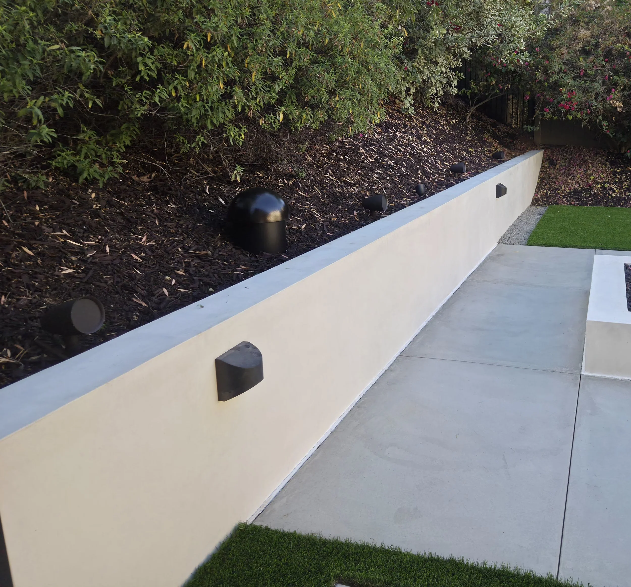 CC retaining wall
