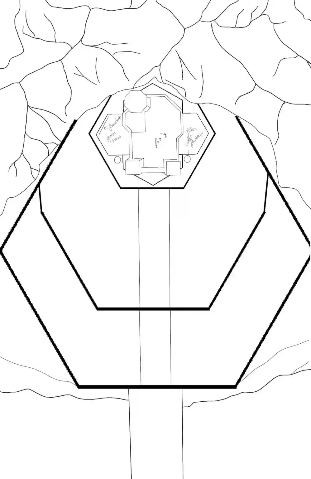 Sketch Map of Isla (From The Prince’s Beast)