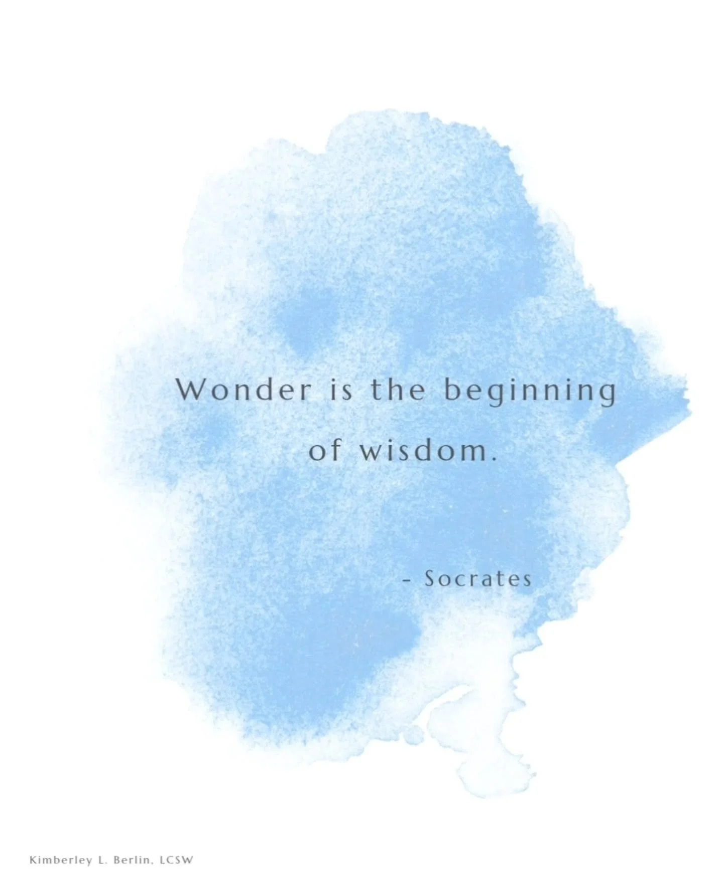 When we allow ourselves to be curious, we open the door to possibility. Wonder invites us to pause, to notice, to lean into the mystery of life with trust instead of fear.

Wisdom is not found in having all the answers, but in the willingness to keep