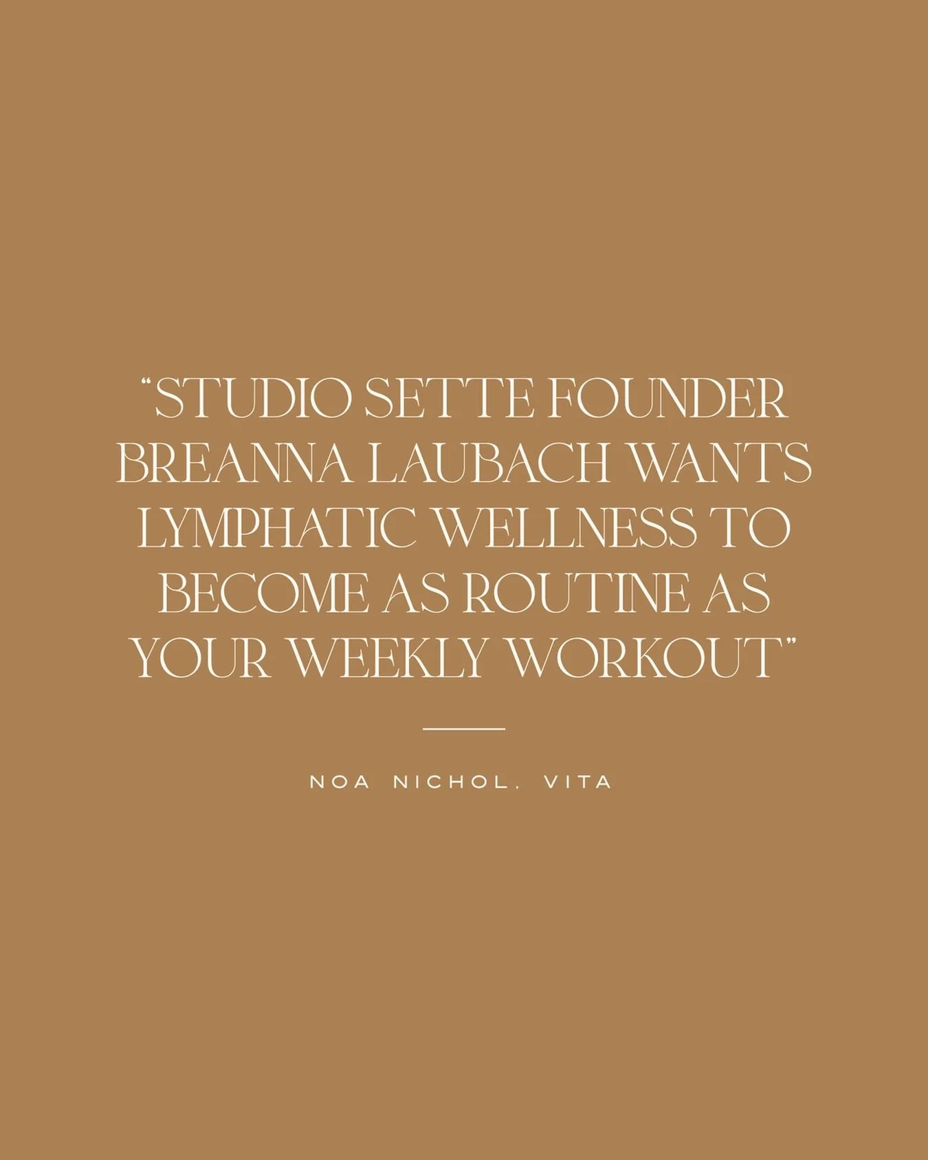 Consistency is key.