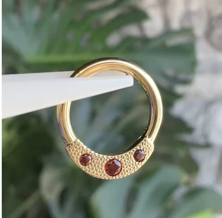Garnet: January's Birthstone (And Why It's Perfect for Your Piercing)
