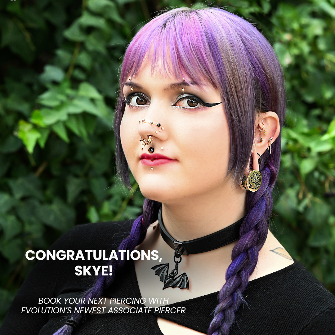 300 Piercings Later, Skye Has Her License! 