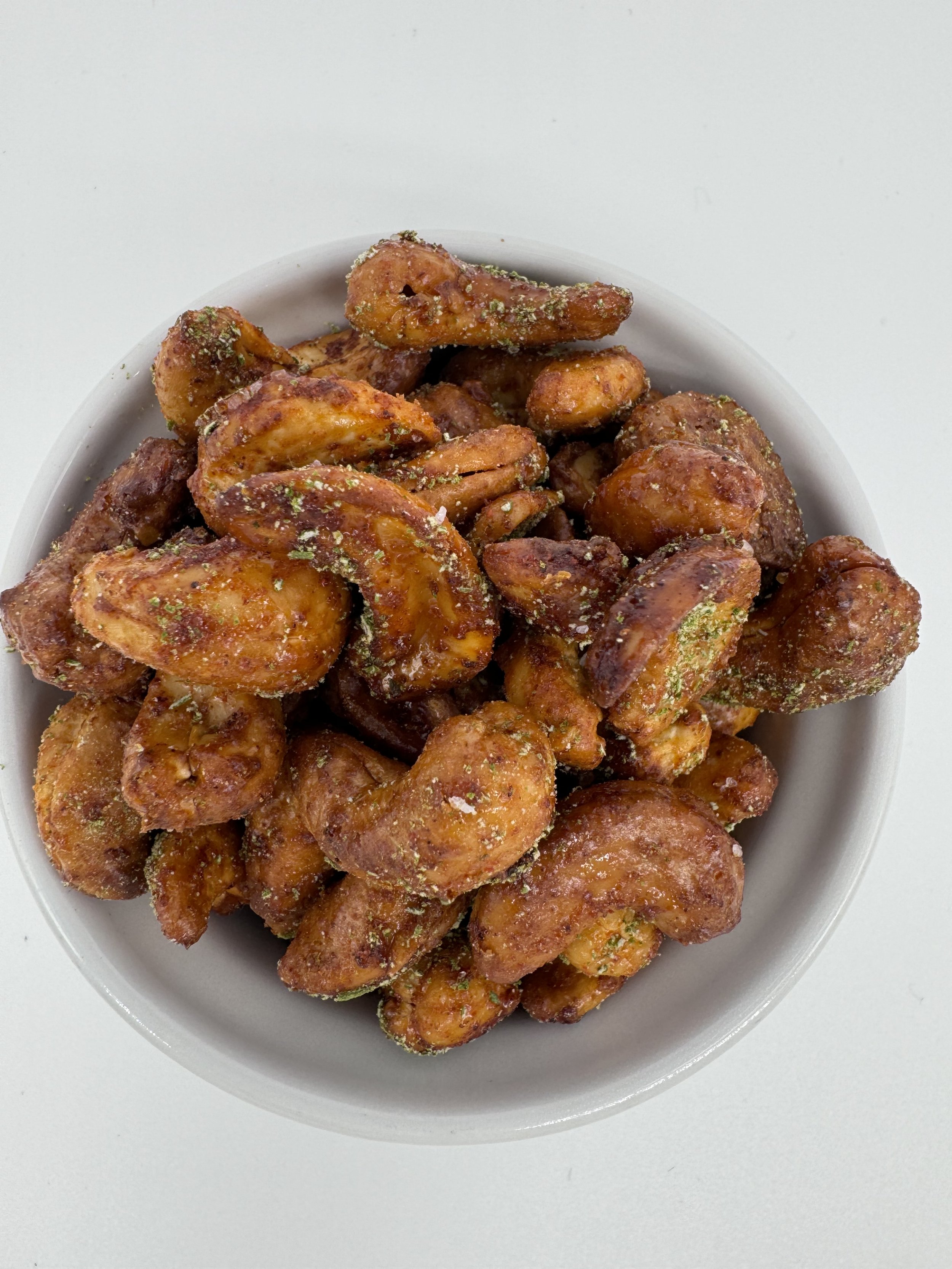Sweet and Smoky Cashews
