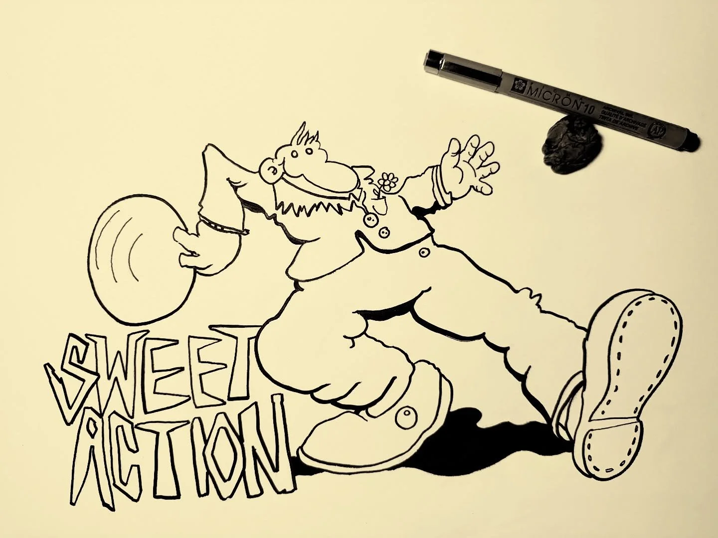 Sweet Action 🎳
Ink WIP
.
.
.
#hambyart #sweetaction #strikesandspares #fuckitletsgobowlnig #micronpen #ink #rcrumb #bowlingshirt