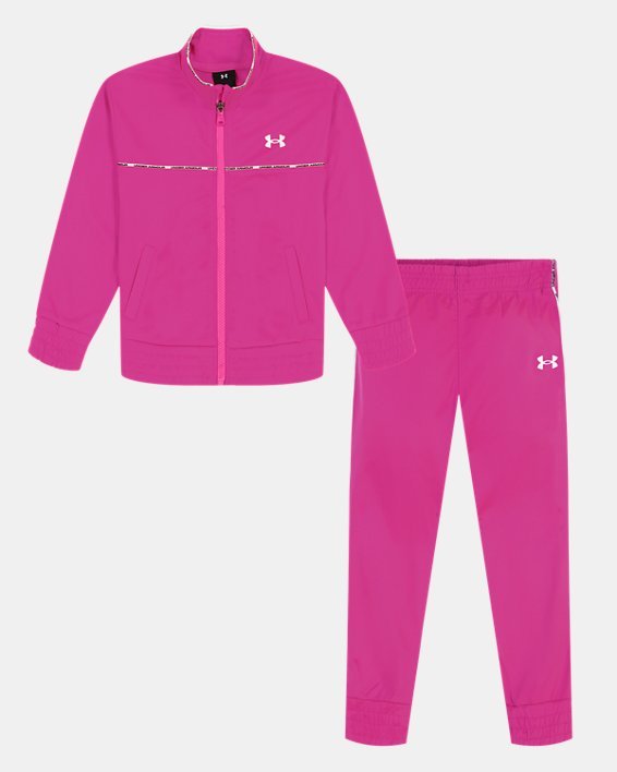 Under Armour Girls' Micro-Piping Track Set