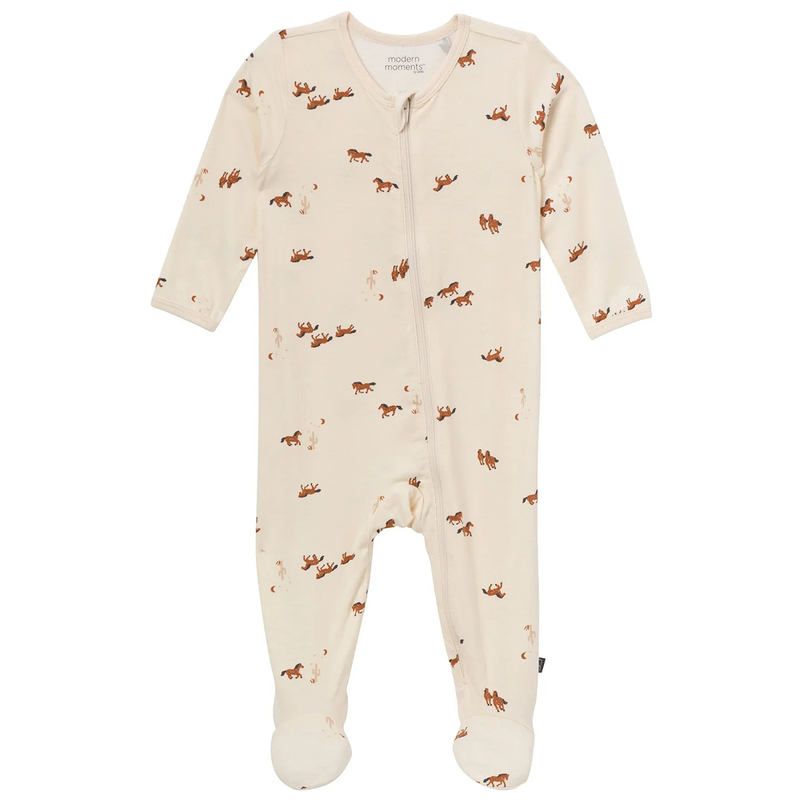 Baby Unisex Beige Mini Horses Sleep 'N Play