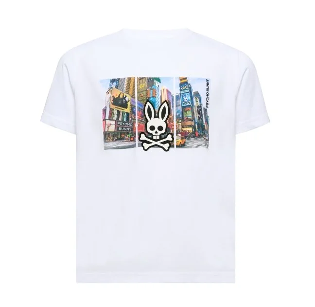 Kids Zeke Graphic Tee-White