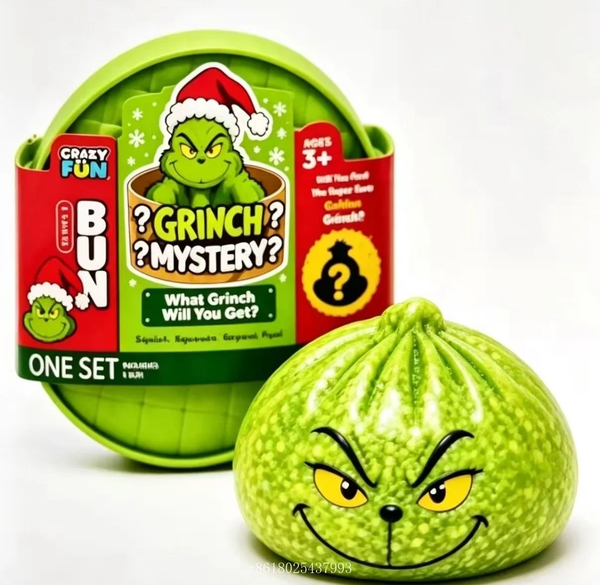 Grinch Dumpling Squishy