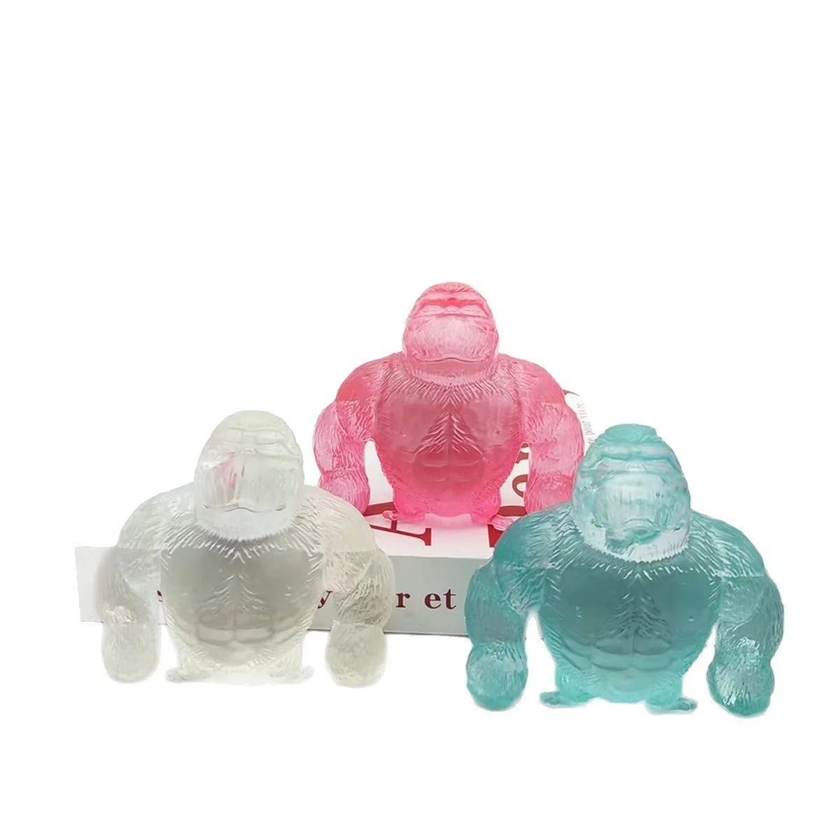 Gorilla Squishy-Pink