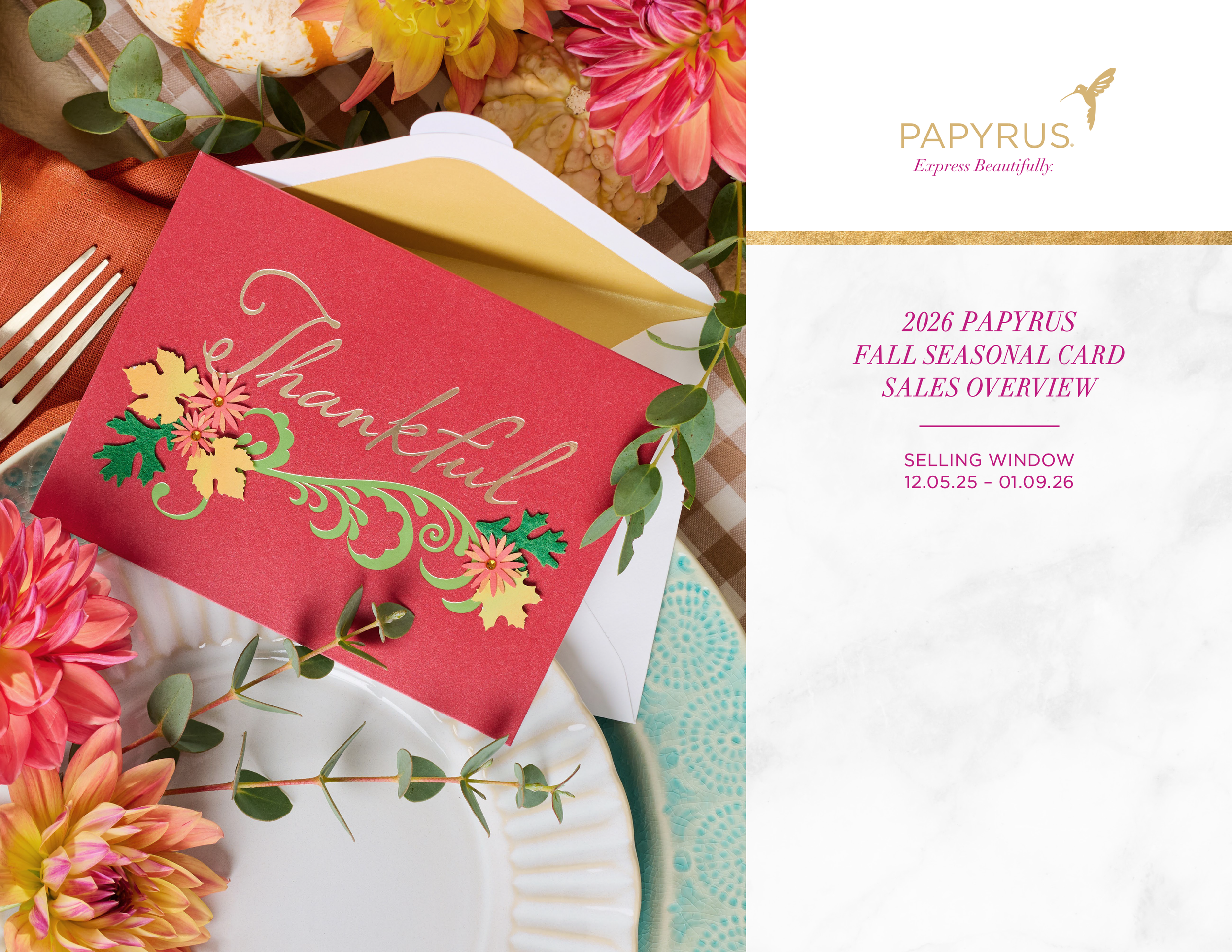 2026 Papyrus Fall Card
