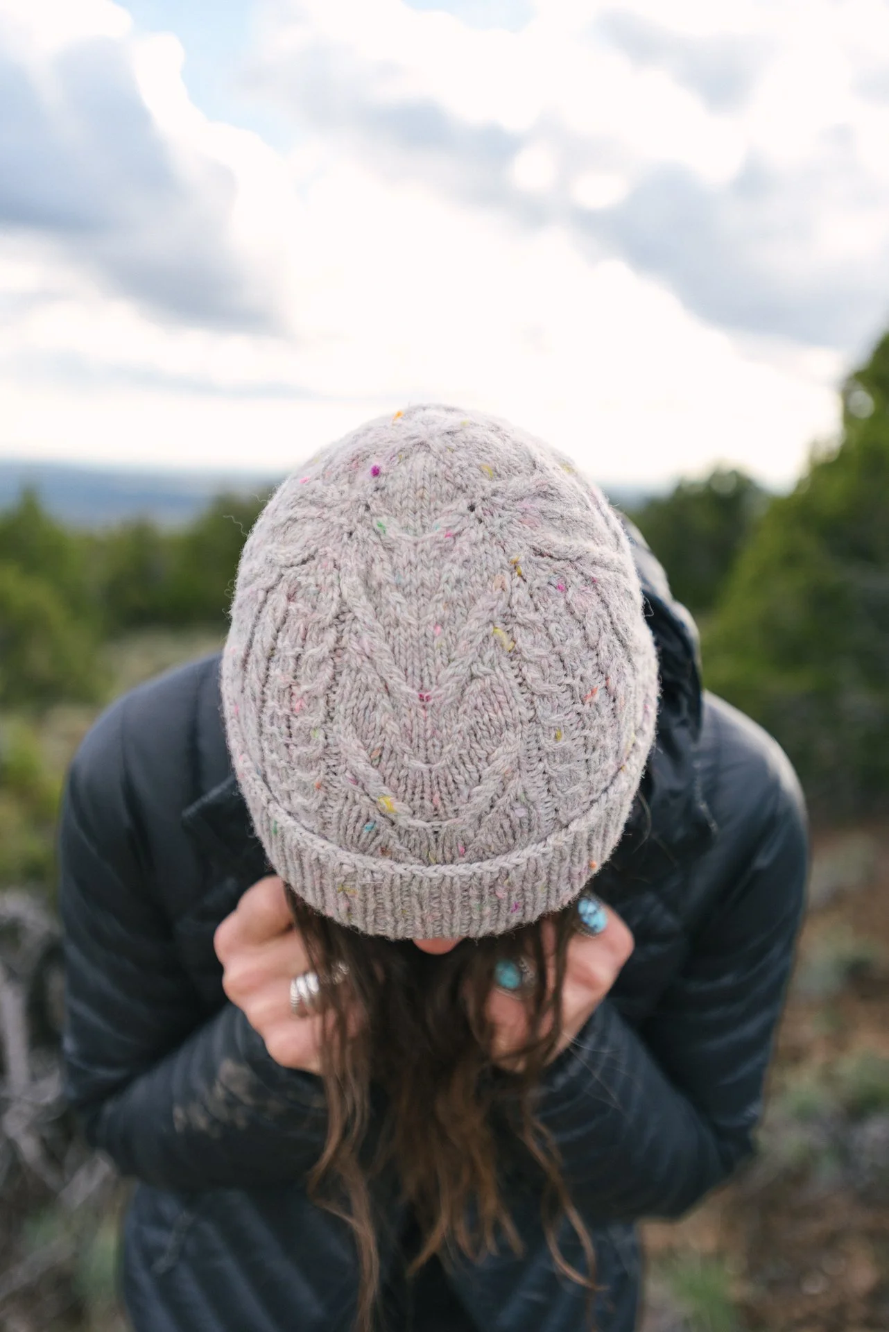 Winter Sage Hat knitting pattern by Briana Arlene