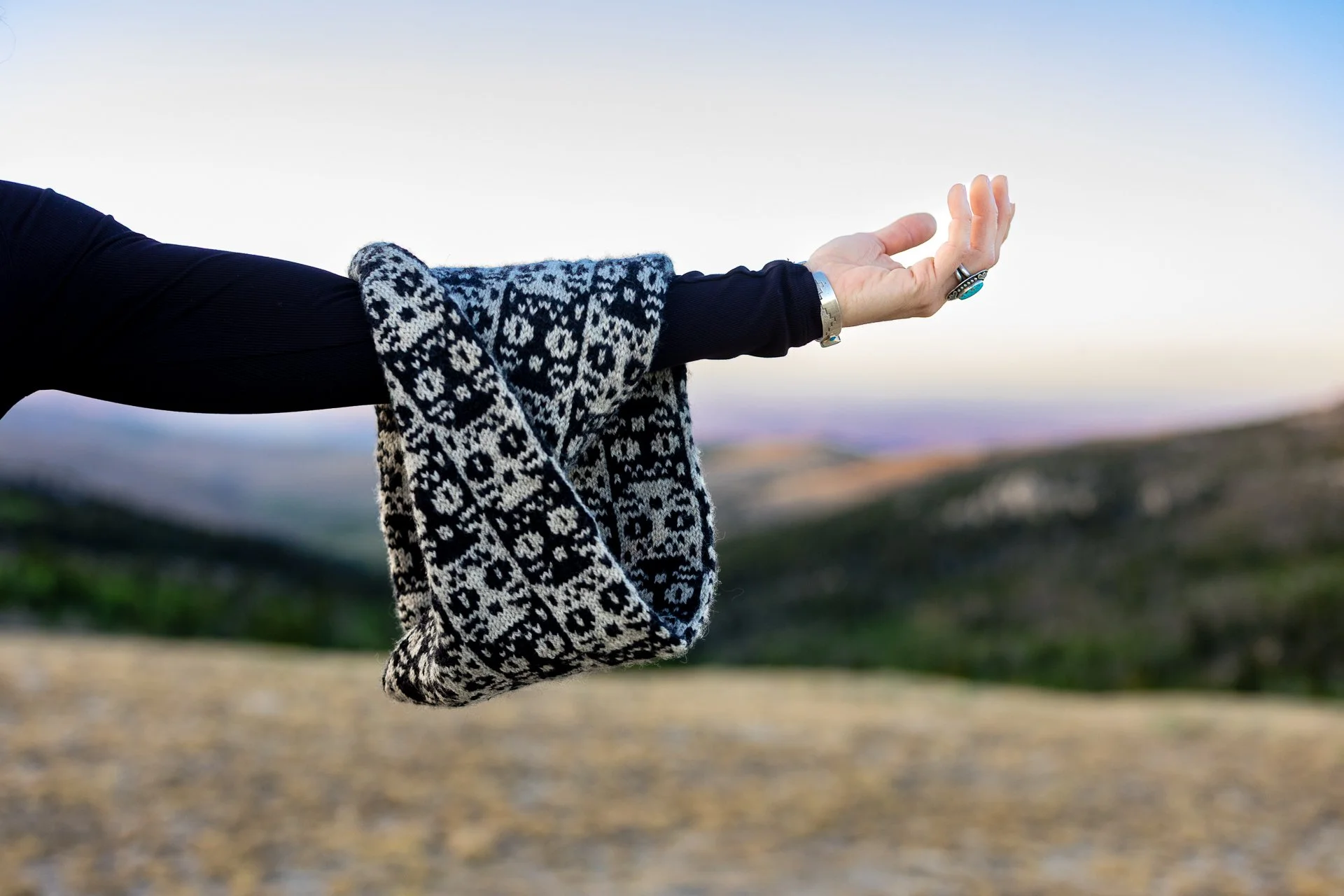 Cat Cowl knitting pattern by Briana Arlene