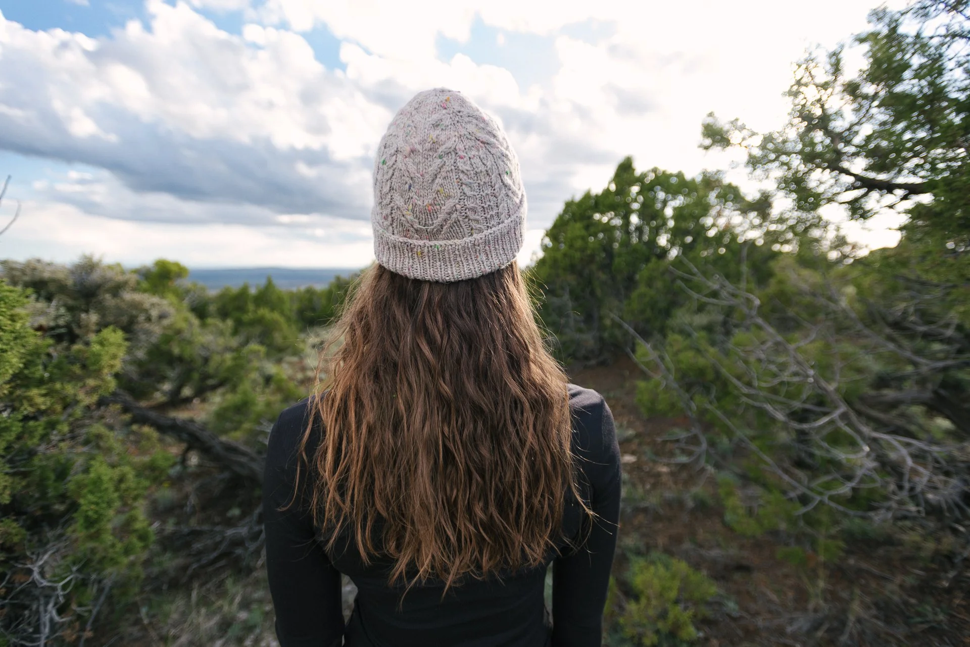 Winter Sage Hat knitting pattern by Briana Arlene