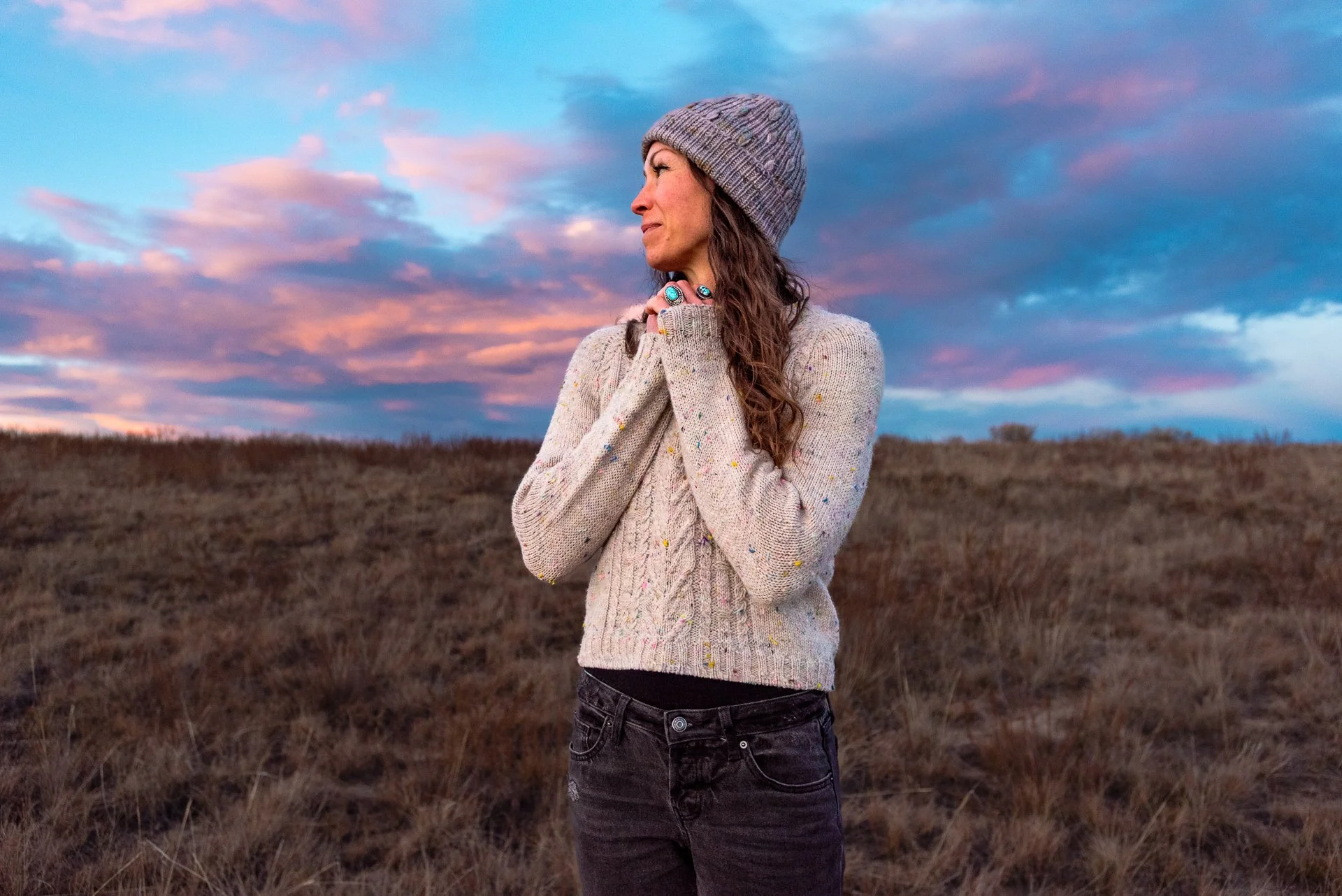 Winter Sage Sweater knitting pattern by Briana Arlene