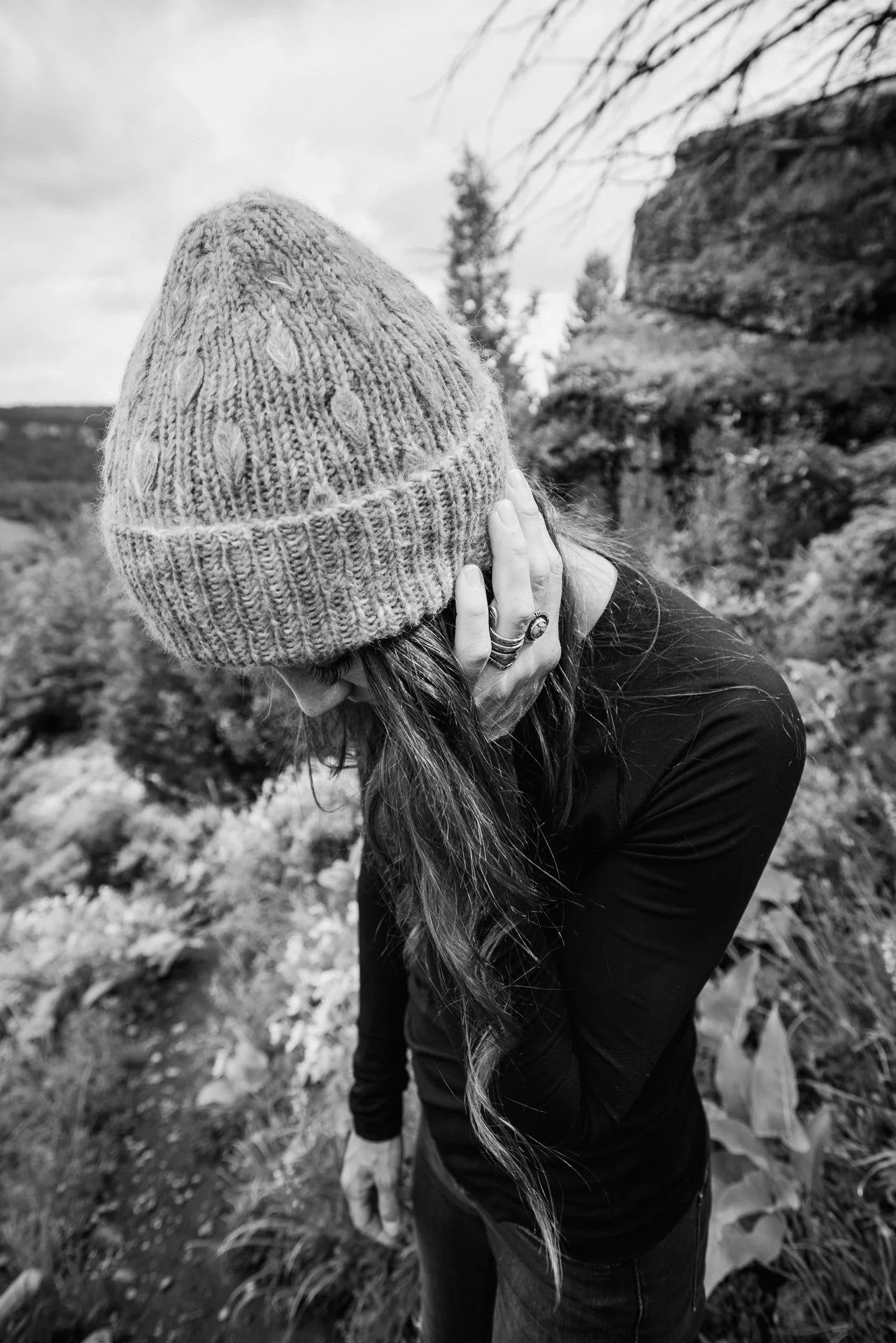 cloud-peak-hat-hand-knit-brioche-beanie-dk-weight-leaf-motif.jpg