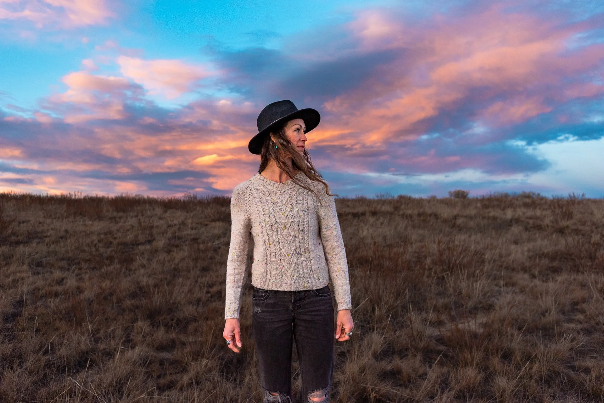 Winter Sage Sweater knitting pattern by Briana Arlene