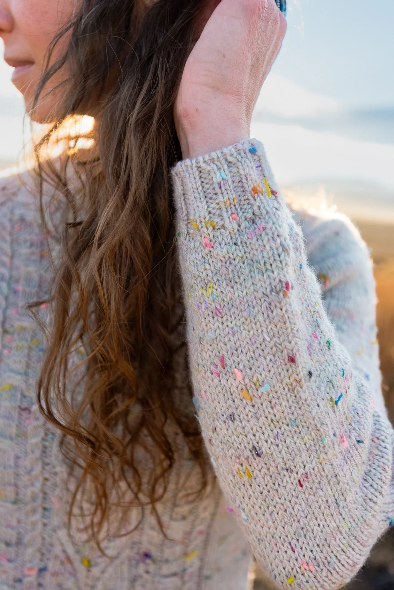 Winter Sage Sweater knitting pattern by Briana Arlene