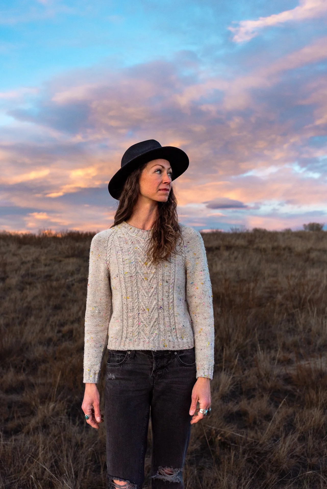 Winter Sage Sweater knitting pattern by Briana Arlene