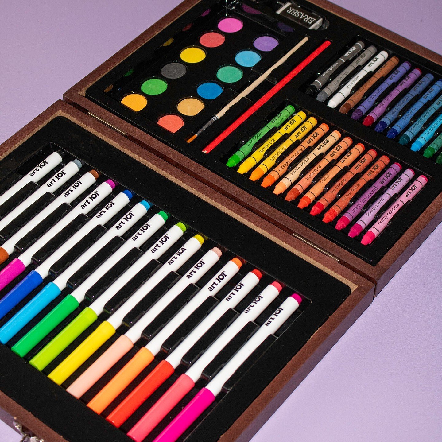 Unveil the spectrum of your imagination with the Art 101 Color + Create Art Case! 🖼️ Packed with 67 pieces, it's your artistic arsenal for crafting masterpieces at home or on-the-move. Don&rsquo;t miss the chance to elevate your art game &ndash; exc