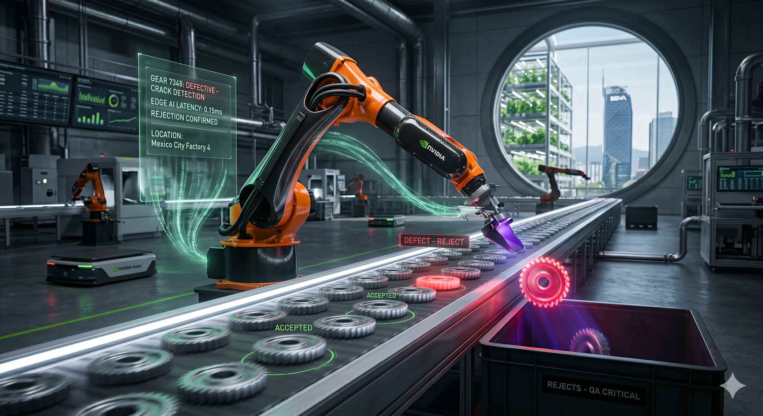 Cómo NVIDIA Jetson Transforma el Control de Calidad de Visual a Matemático