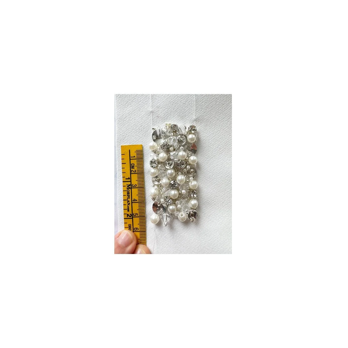 Pearl, crystal and bead mix design ✨

Which component is your favourite?

#wedding #weddingweekend #embroidery #embroideryart #beading #design #RTW #handwork #beadingbyhand  #crystal #pearl #choker #luxury #VIP #couture #embroiderydesigner #details #
