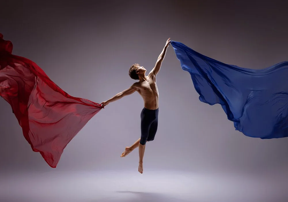 Fun in the studio with fabrics! | Professional Dance Photographer ...
