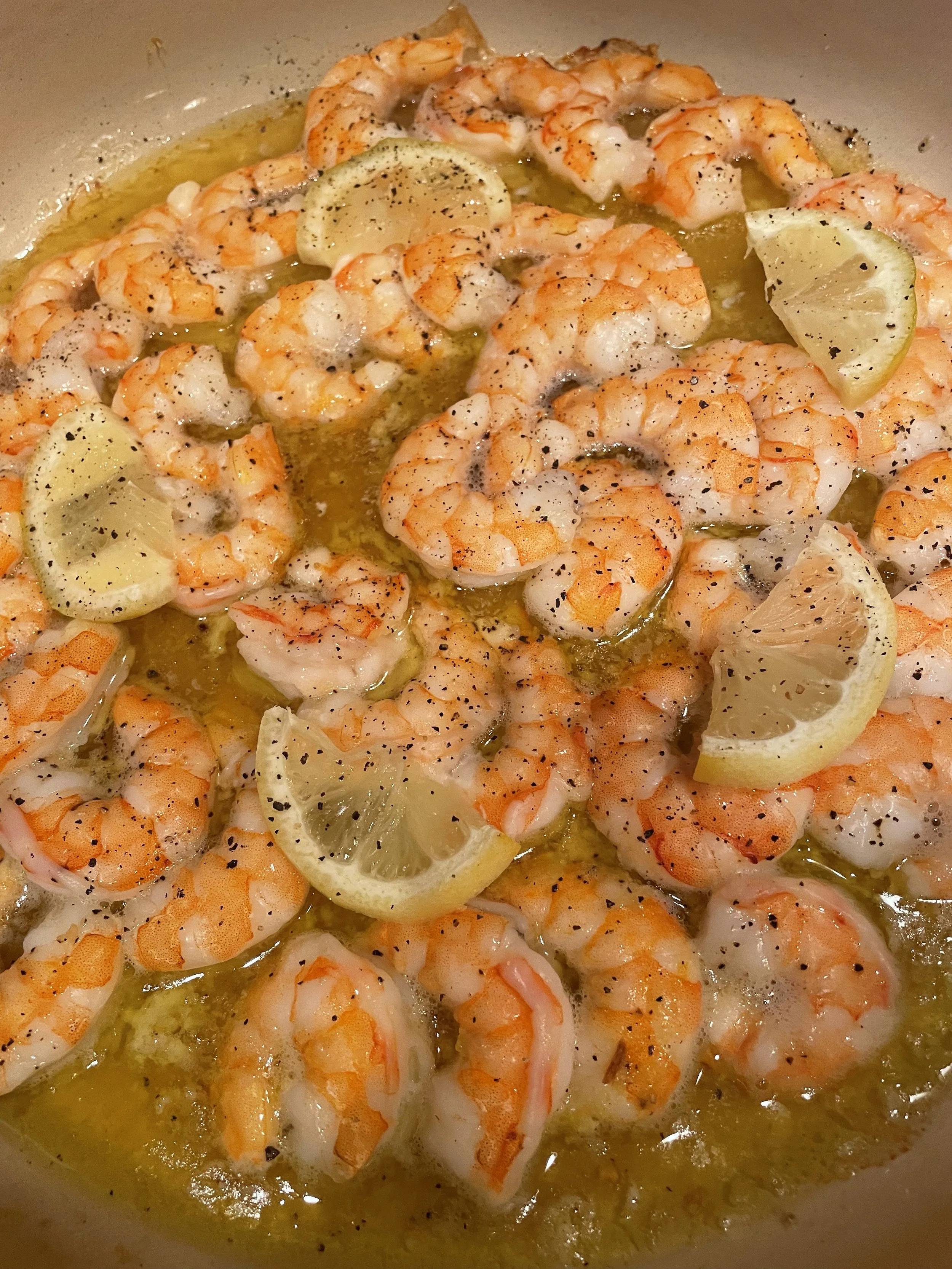 A Simple Summer Dinner Recipe: Shrimp &amp; Angel Hair Pasta