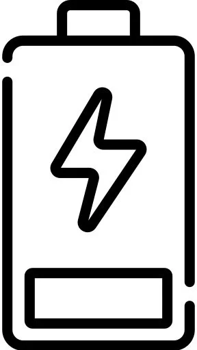 Icon of a drained battery. Fatigue icons created by Freepik - from Flaticon.com