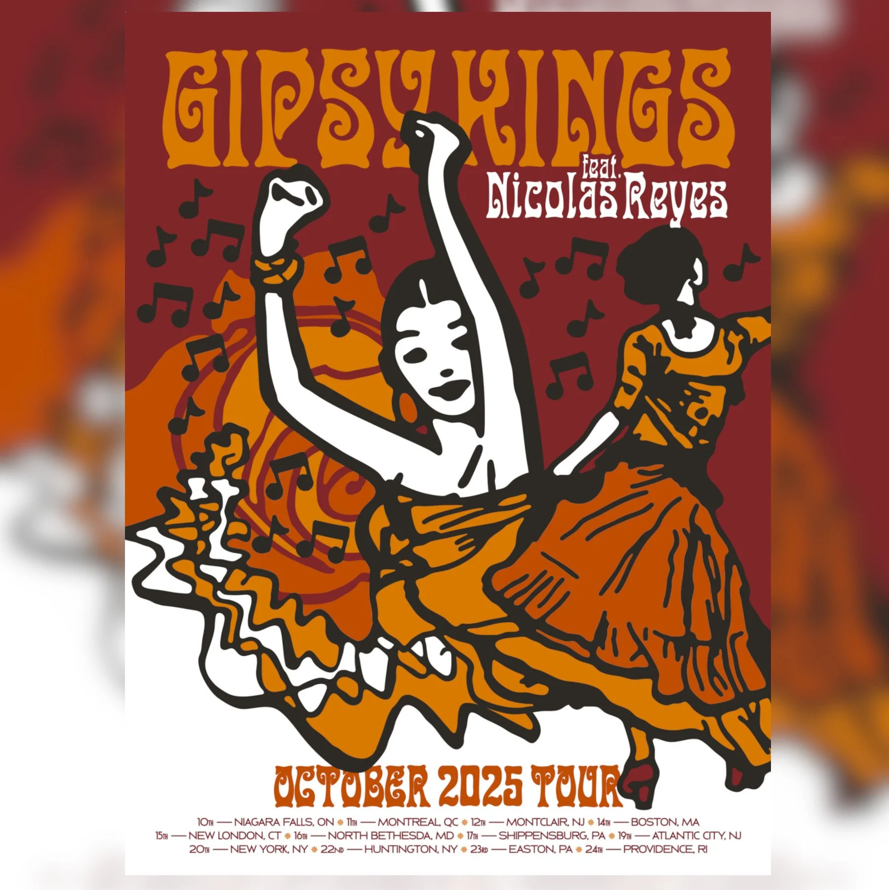 October 2025 Tour Poster - Signed