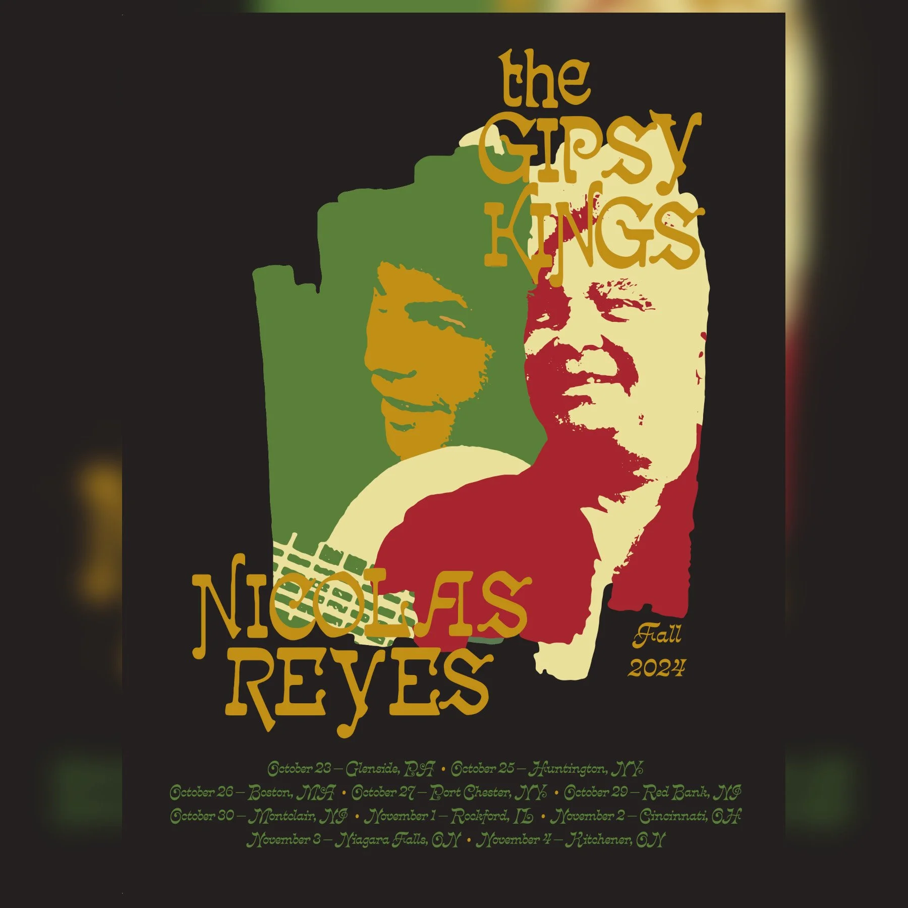 2024 Fall Tour Poster - Unsigned