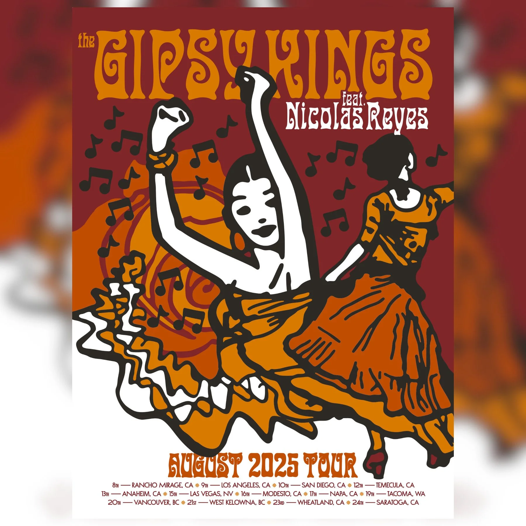 August 2025 Tour Poster - Signed