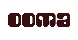 The word 'Oora' written in dark red stylized letters on a black background.
