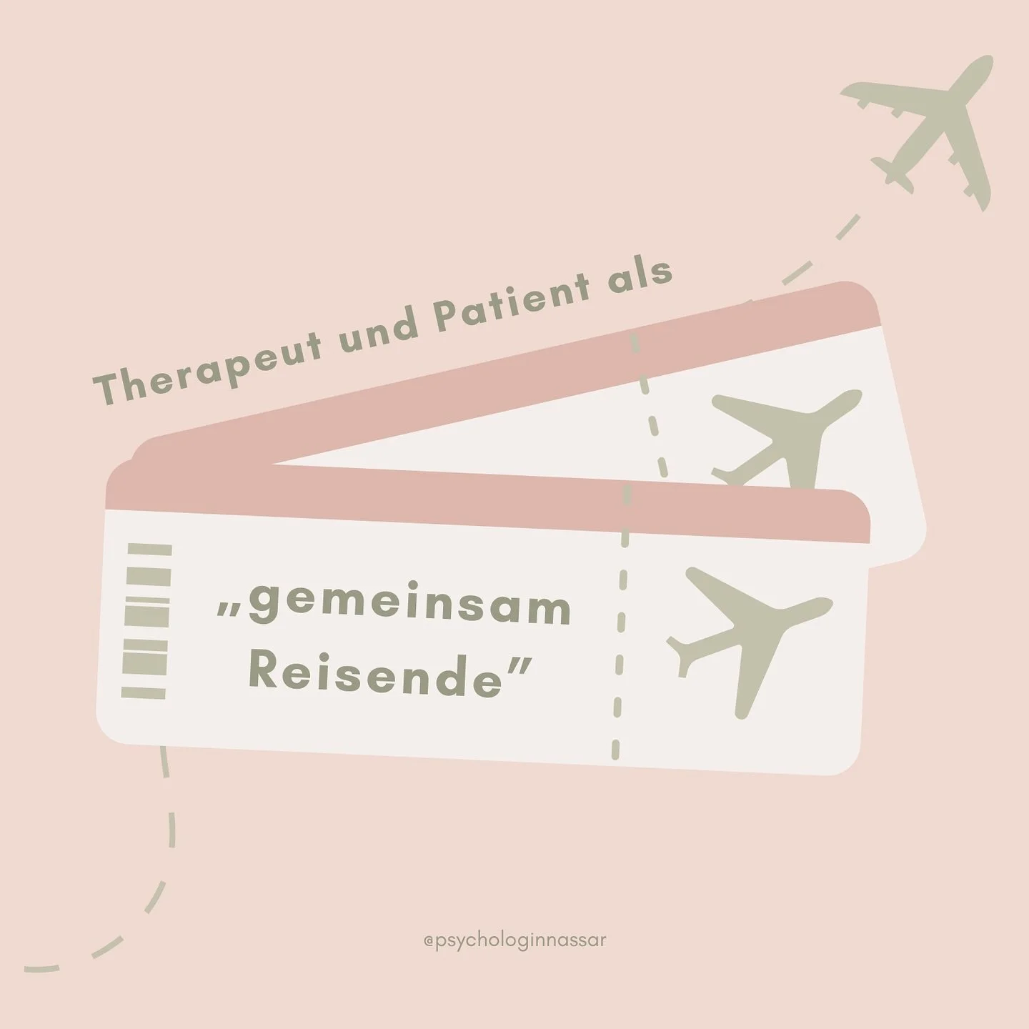 Yalom beschreibt in seinem Buch &bdquo;Der Panama-Hut&rdquo; die therapeutische Beziehung als gemeinsame Reise und hebt damit die Illusion einer Unterscheidung zwischen Therapeuten und Patienten auf. Denn auch Therapeuten sind Menschen, denen nichts 