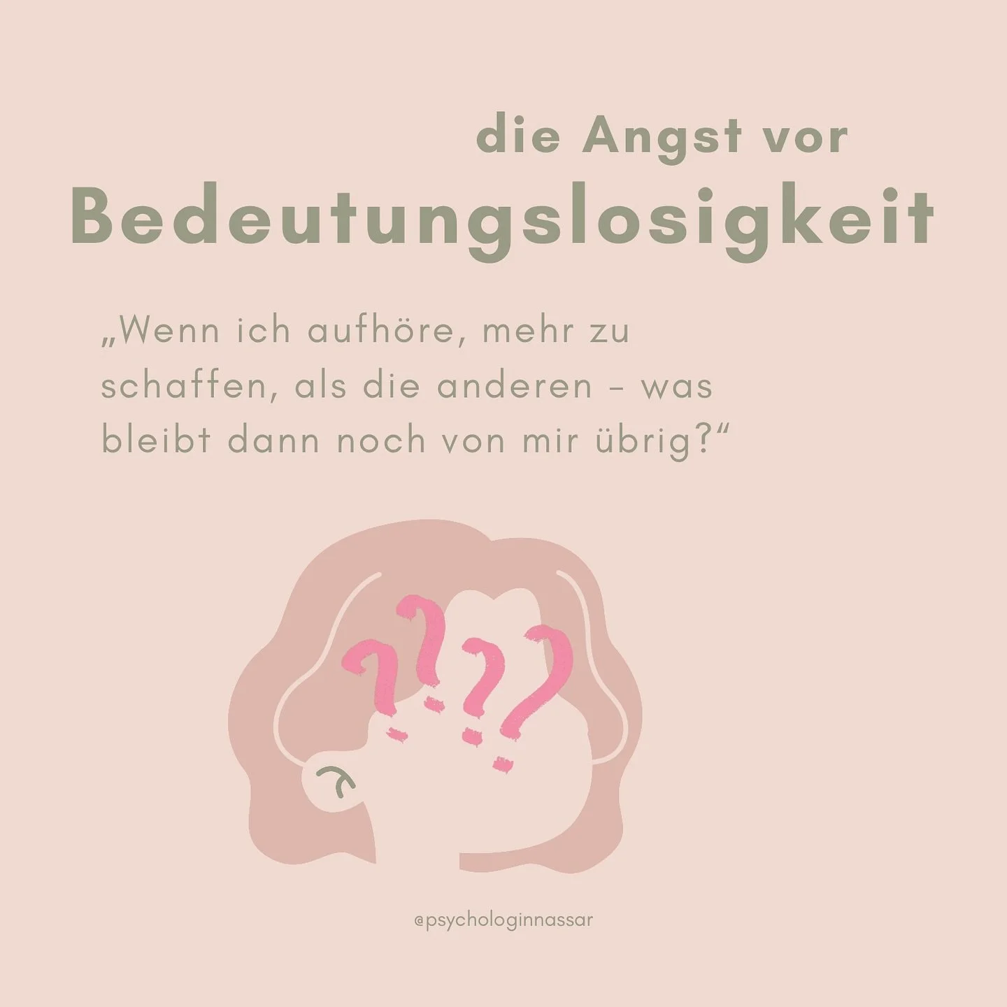 ein paar Gedanken zum Thema #bedeutungslosigkeit 💌
