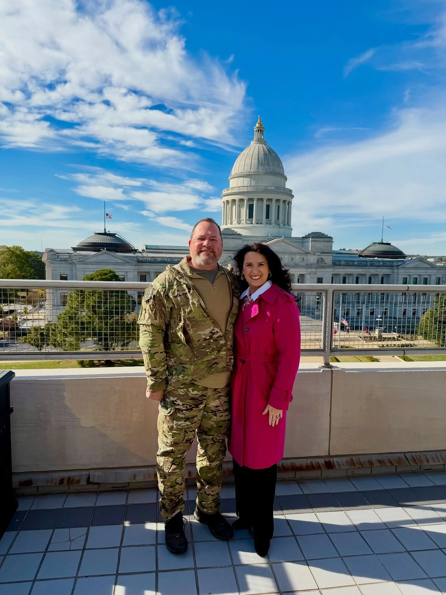 That View with This Guy 🇺🇸

Special week graduating from the A-State Delta Women&rsquo;s Leadership Academy and celebrating my veteran @spencerguinn1. 

Spectacular things happen when you bring 25 Southern women together for a year and task them wi