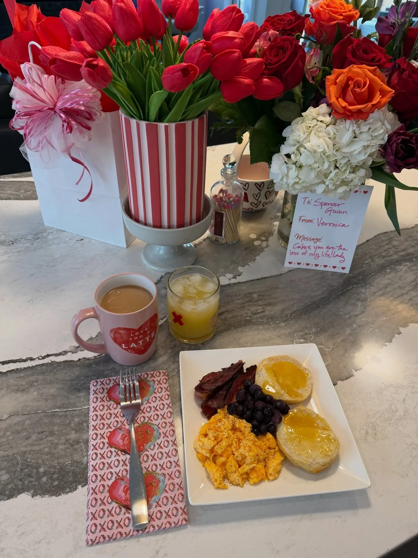 Love You a Latte @spencerguinn1 💌 
Excited for this Valentine&rsquo;s Day!!