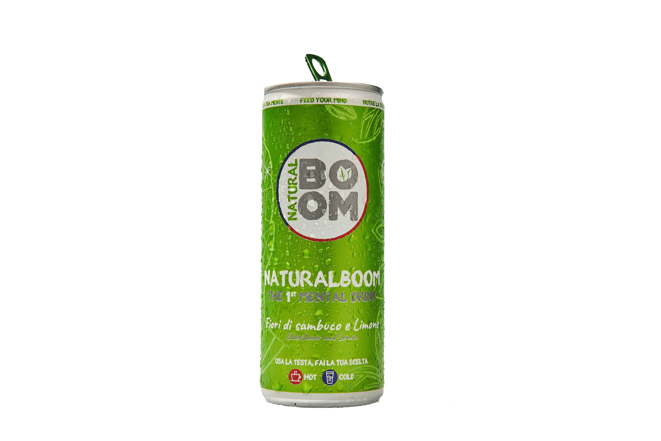 Natural Boom, Elderflower and Lemon