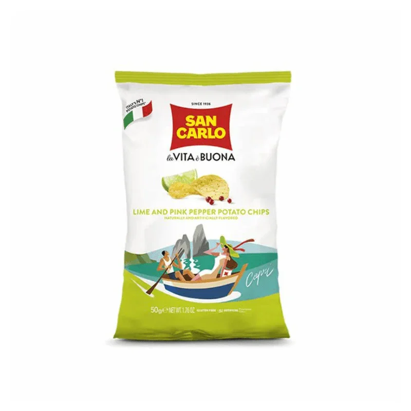 San Carlo Pink Peppercorn and Lime Potato Chip