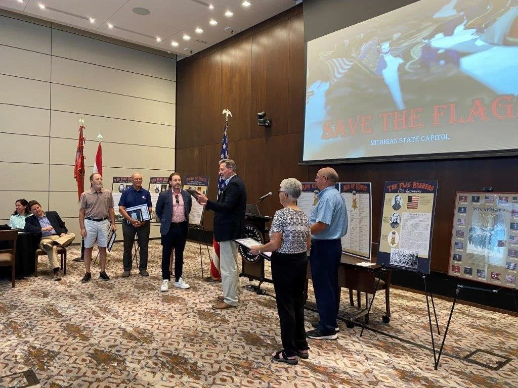 Swartout, Malaney, & Chapman Flag Adoption
