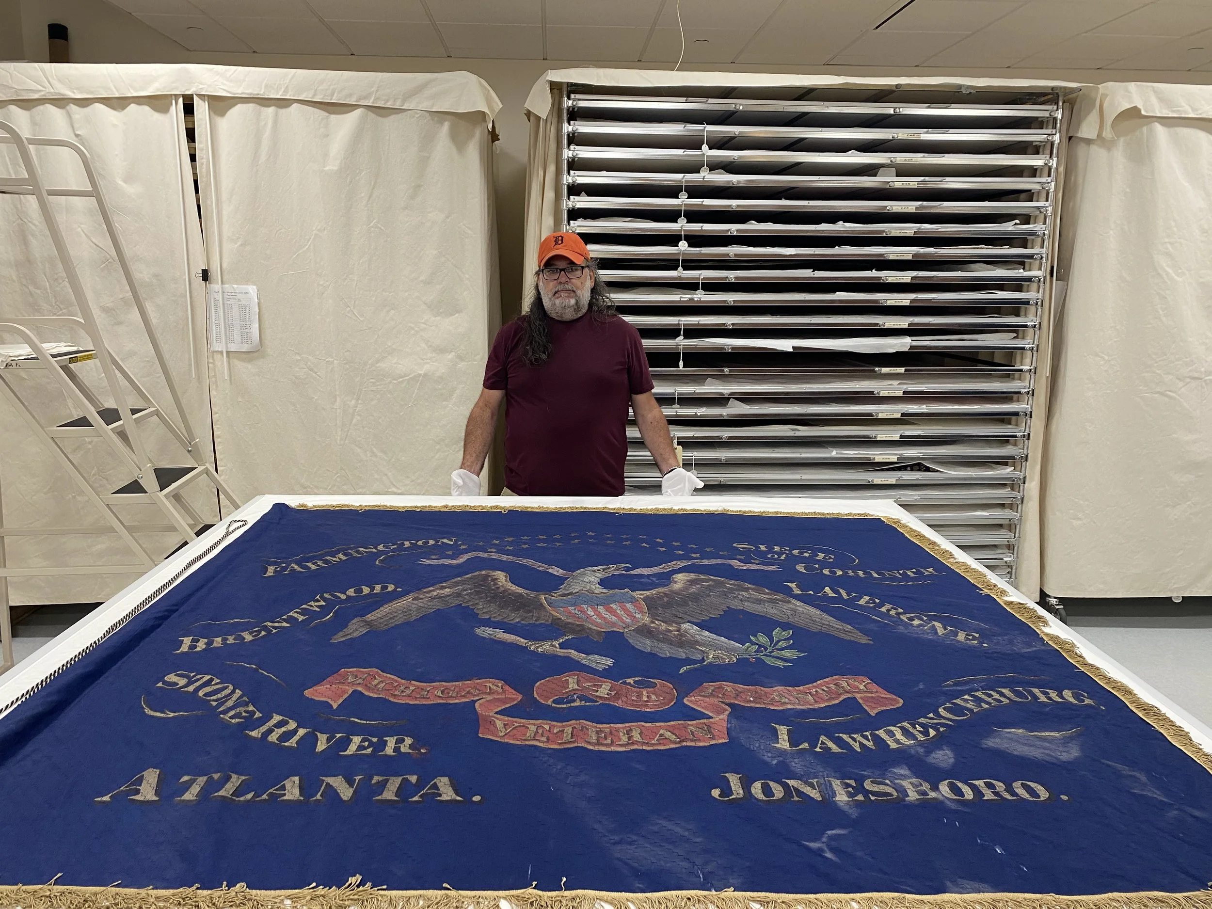 Jeff Payne Visits Save the Flags