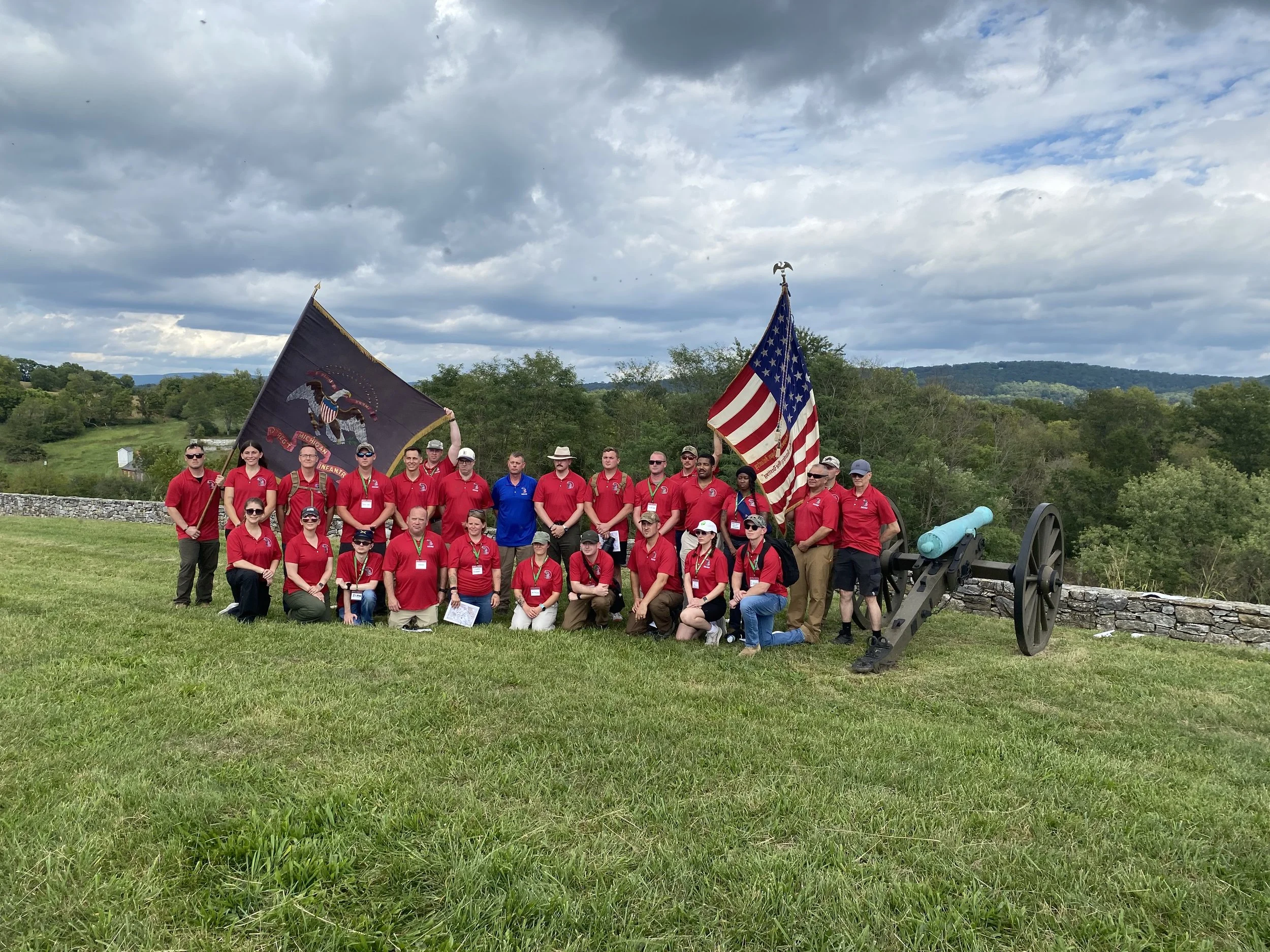 Accompanying the MIARNG at Antietam 