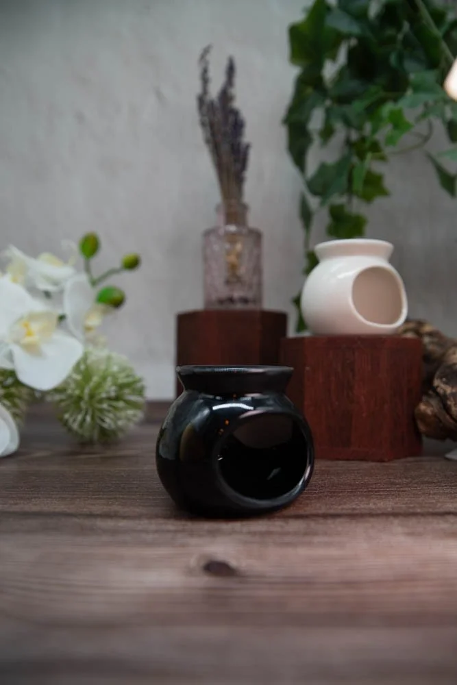 Duftlampe Mini Schwarz Back