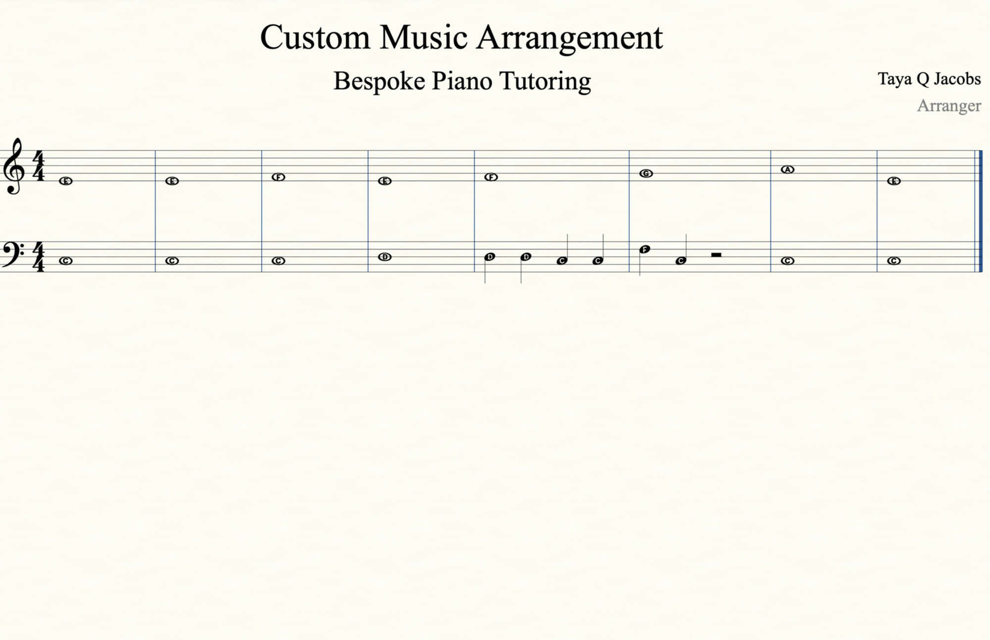 Behind the Music – How I Create Custom Arrangements for My Students