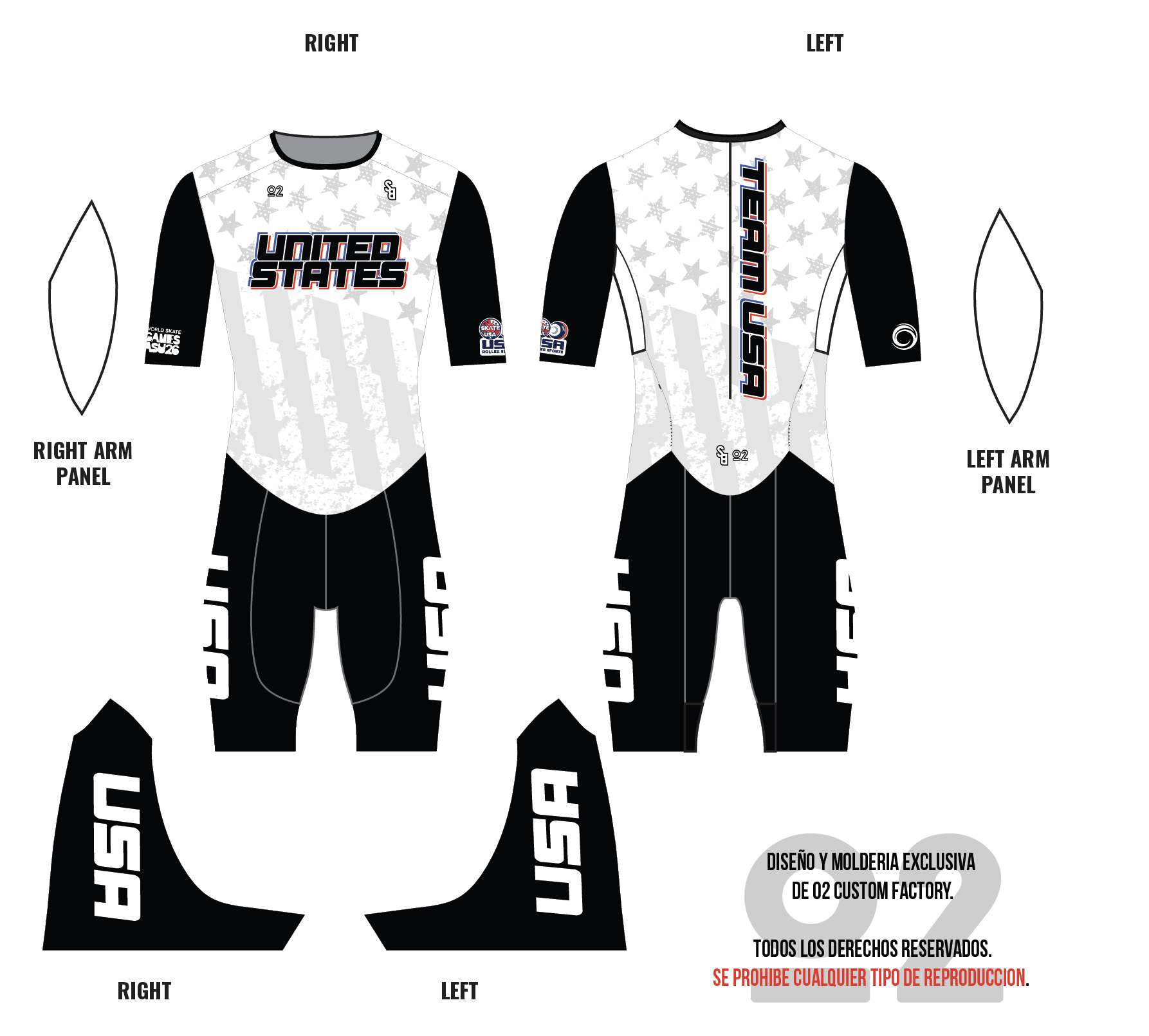 Practice Suit - White United States
