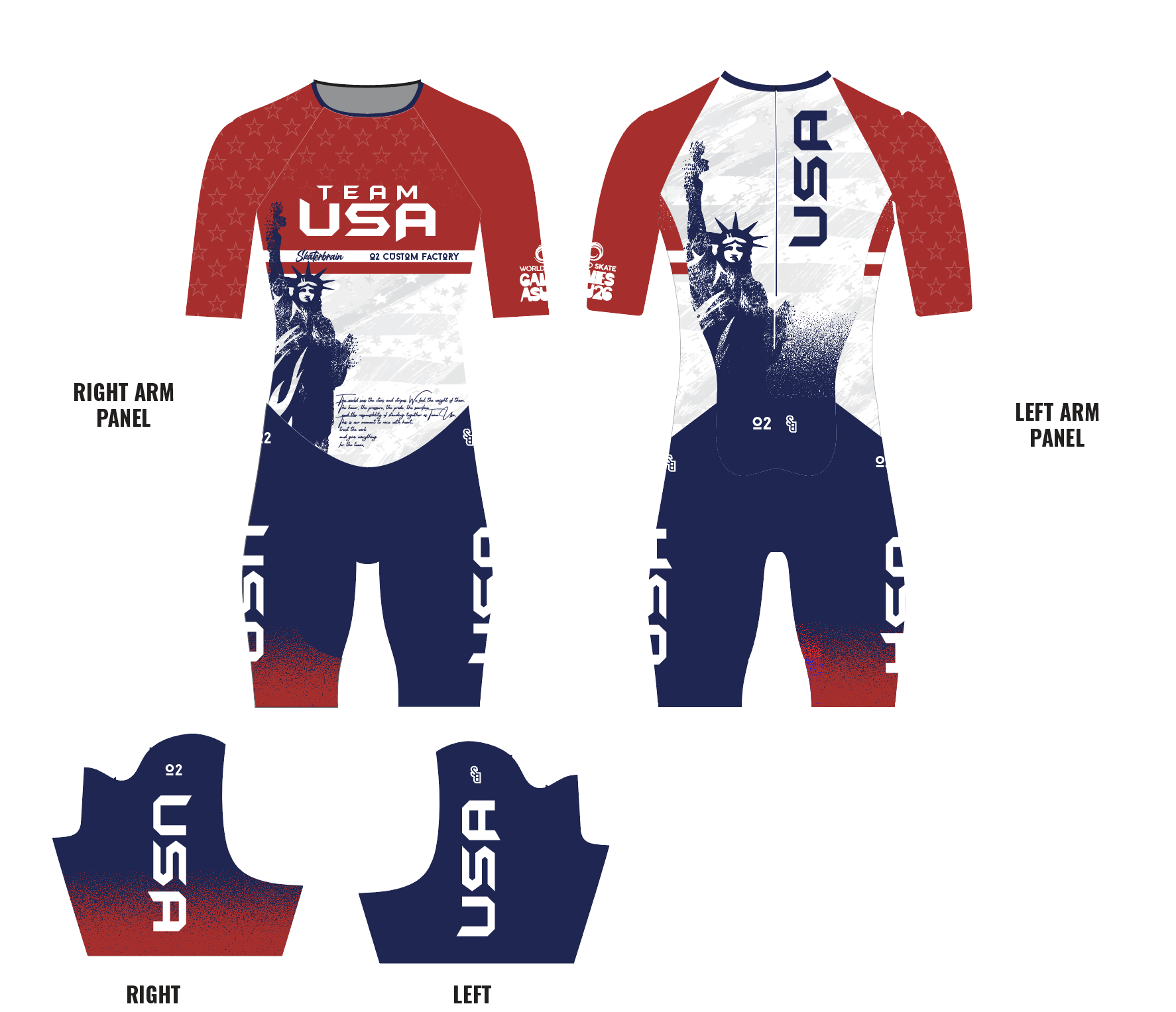 Practice Suit - Statue of Liberty