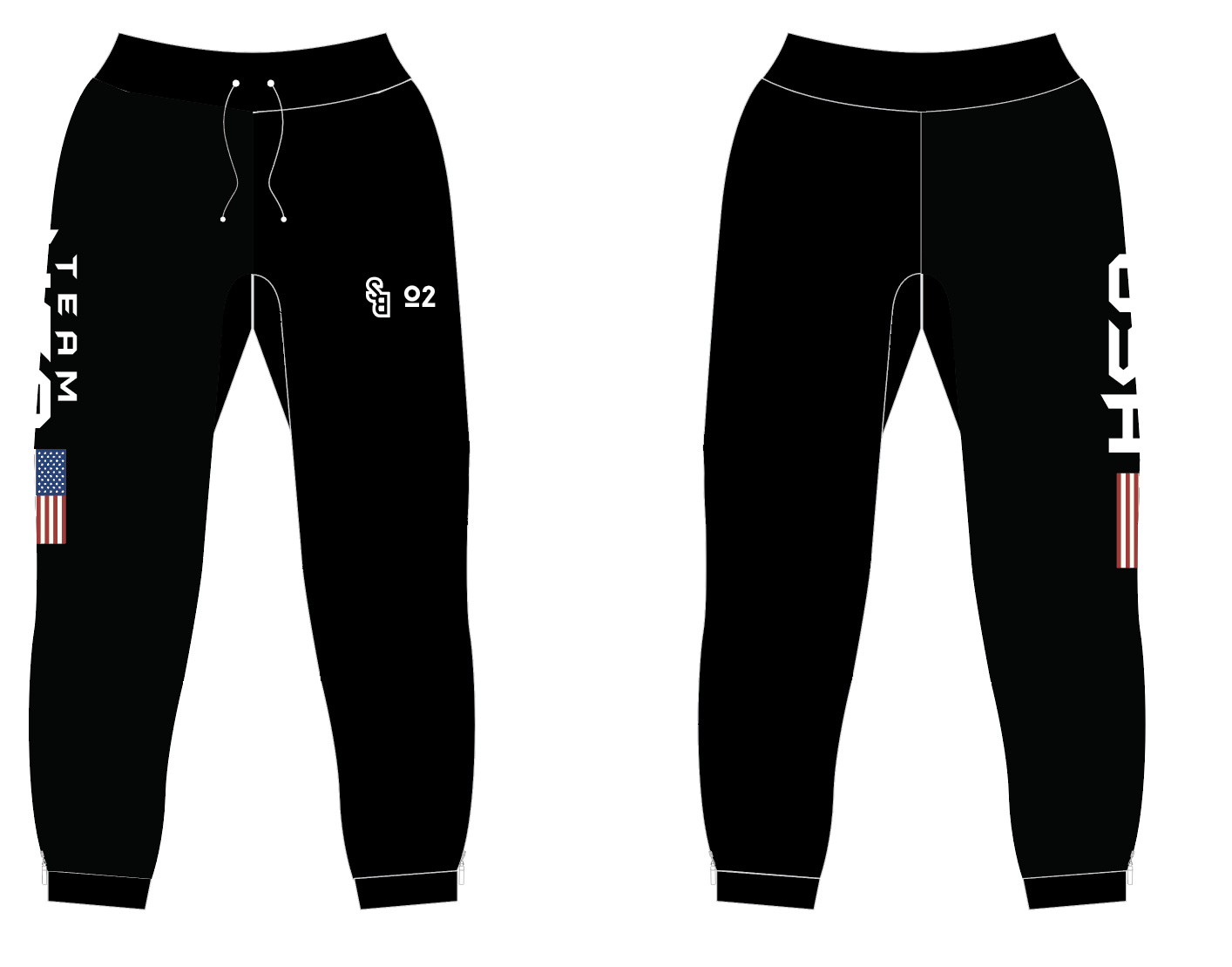 Lightweight Team USA Jogger